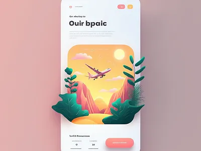 Midjourney also can makes mobile concept 🤪 design graphic design illustration midjourney ui
