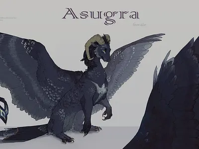 Dragon design (old) art character design character sheet design dragon illustration original character