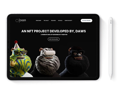 An NFT (WEB 3.0) Project branding design graphic design logo ui ux web design