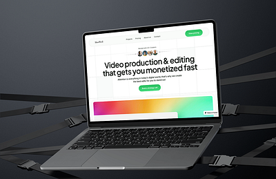 Shotwell - A Video & Creative Agency figma figma design framer website hero section design homepage interface landing landing page landing page design minimal design qweb expert ux ui website web web page web ui website website design