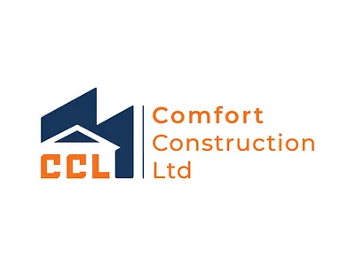 CONSTRUCTION COMPANY LOGO 2025 bold logo brand identity design brand logo branding comfort construction logo comfort logo construction company logo construction logo construction logo design design graphic design logo logos ltd logo real estate logo real logo unique logo