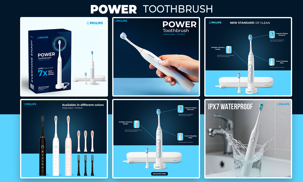 Electric toothbrush listings design amazon amazon listing amazon packaging amazon product designer amazondesigner graphic design packaging design