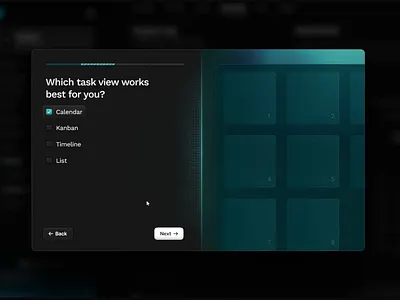 Onboarding Animation animation branding design figma interaction design onboarding product design prototype saas saas design ui uiux uiux design user experience user interface ux uxui web app web application web design