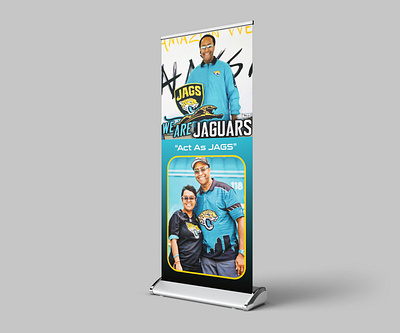 Rollup Banner Design actor banner design blackmen event banner football jaguars rollup banner signage design soccer social uk usa wall banner
