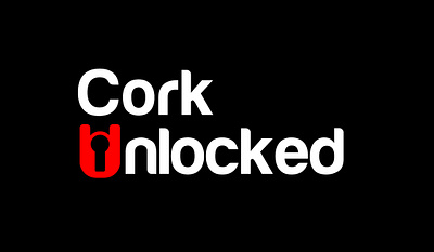 Cork Unlocked logo branding graphic design logo