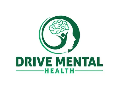 Drive Mental Health – Wellness & Therapy Logo Series holisticwellness