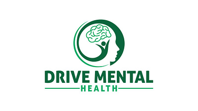 Drive Mental Health – Wellness & Therapy Logo Series holisticwellness
