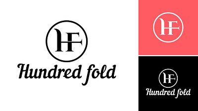 Hundred Fold – Apparel & Streetwear Logo Series blackwhitelogo