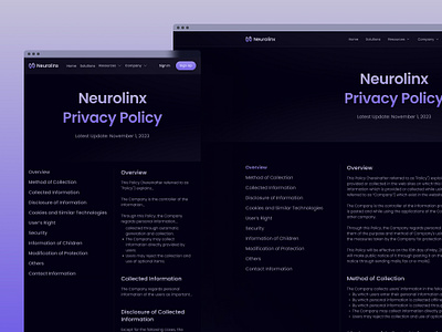 Neurolinx - AI Agency & Technology Startup Website Design agency agency website ai ai agency ai saas ai technology ai website dark website landing page saas saas startup saas website startup technology ui ux web design web3 website