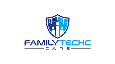 Family Tech Care – Tech & Family Support Logo Series technologysolutions