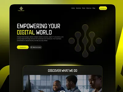 Website | Webdesign conversiondesign design figma responsivedesign techwebsites ui ux webdesign website websitedesign websiteredesign