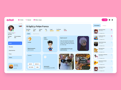 Orkut - Concept Design