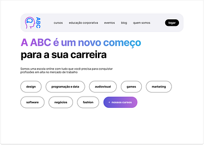 Daily UI: Landing Page (above the fold) design landing page layout ui ux