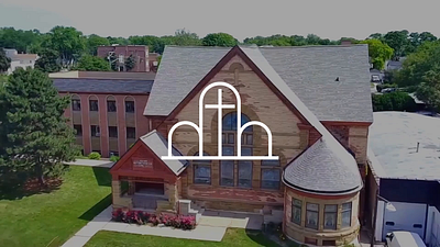 First Baptist Aurora Logo Reveal Animation animation branding church church branding cross logo identity logo motion graphics