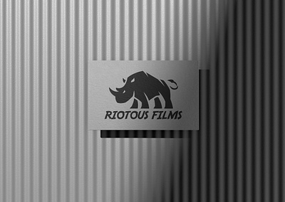 RiotousFilms (Logo Design) branding business logo company logo creative logo design film logo fiverr graphic design logo logo design logo designer logo maker minimalist logo mockup modern logo movies united state vector