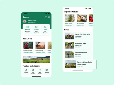 Redesigning I iFarmer Mobile App app branding design icon typography ui ux