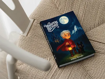 Book Design adventure book castle child book childrens book design enchanted forest fairy tail graphic design hidden world illustration imagination lantern magic storybook wonder