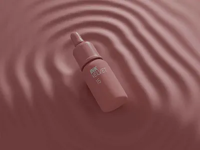 Ink Velvet - Product animation 3d art abstract art animation art direction beauty industry blender branding cgi animation cgi artist cosmatics cosmetic animation creative ad ecommerce graphic design motion design product animation product bottle product visualisation