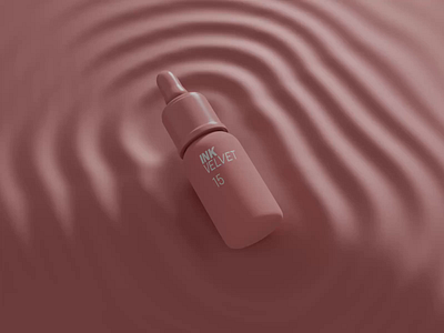 Ink Velvet - Product animation 3d art abstract art animation art direction beauty industry blender branding cgi animation cgi artist cosmatics cosmetic animation creative ad ecommerce graphic design motion design product animation product bottle product visualisation