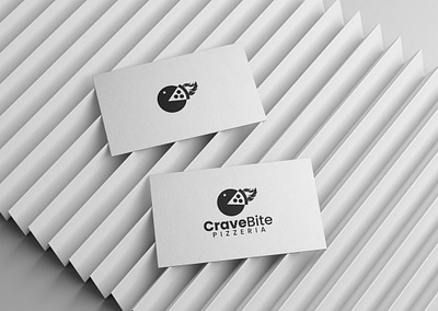 CraveBite – Pizza Logo Design branding creative design eats fast food logo graphic design logo logo design minimal logo minimalist logo modern logo pizza logo pizza logo design pizza shop professional logo vector