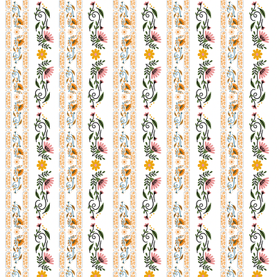 Seamless pattern abstract adobe apparel canva design dress fabric floral flower graphic design kids pattern pattern print print design seamless textile ui watercolor