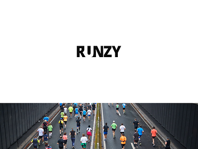 Branding & Logo for Runzy brandguideline branding logo minimalistic minimalisticlogo simplelogo white