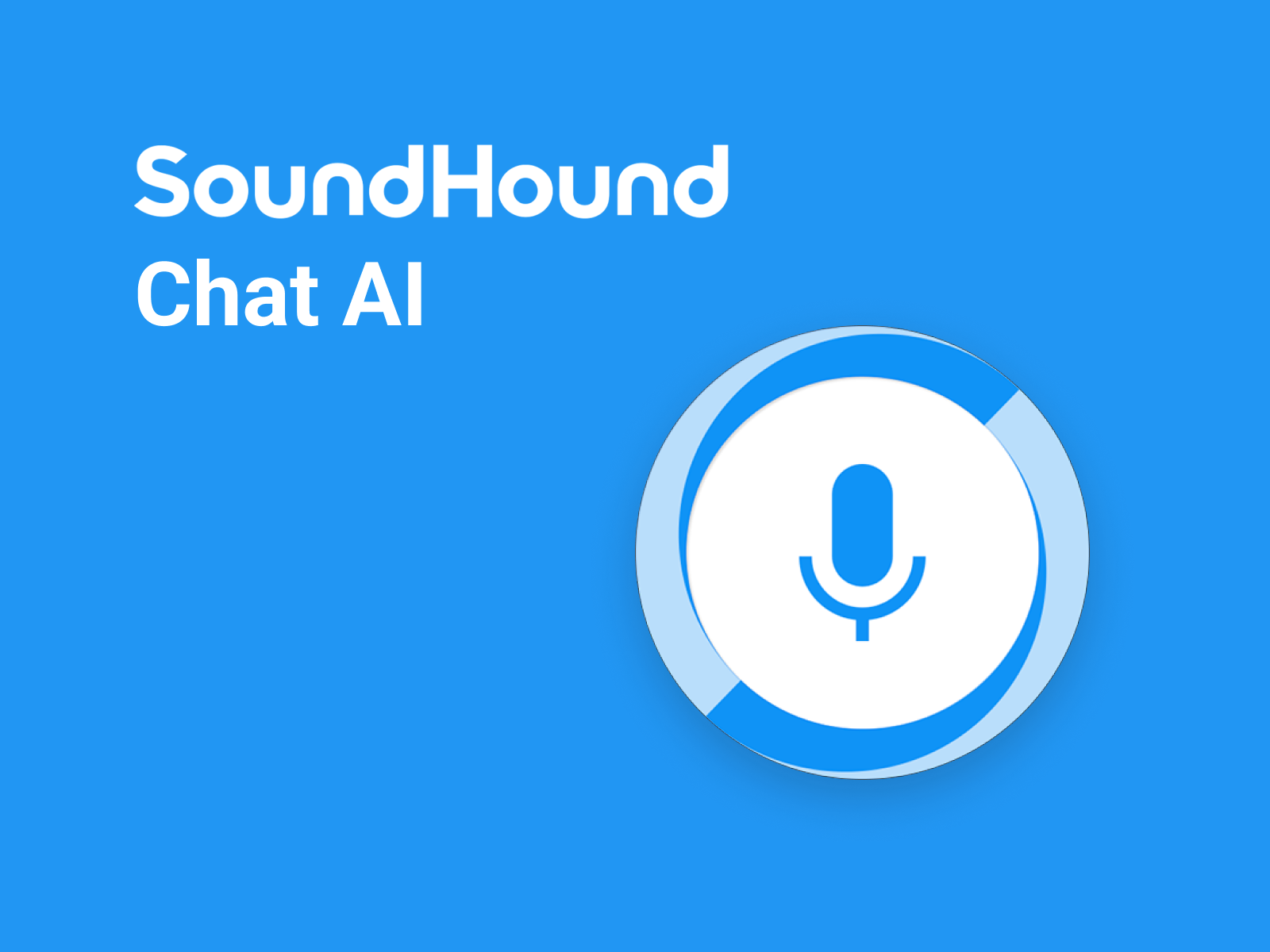 SoundHound Chat Ai Design ai android assistant blue branding chat design icon illustration innovation ios microphone navigation nlp soundhound startup ui ux voice vux