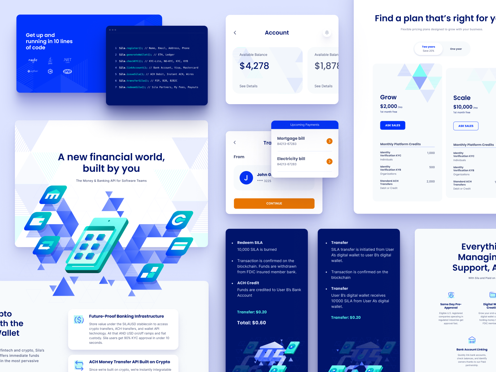 Example of Startup Website Design Package