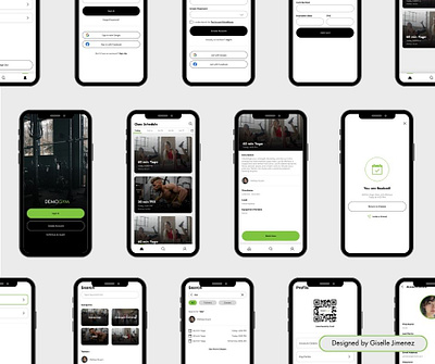 DEMOGYM Mobile UI ui