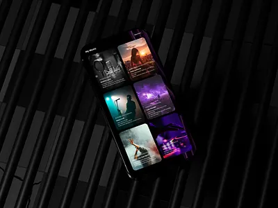 Melt Into The Music app appdesign branding graphic design music song ui