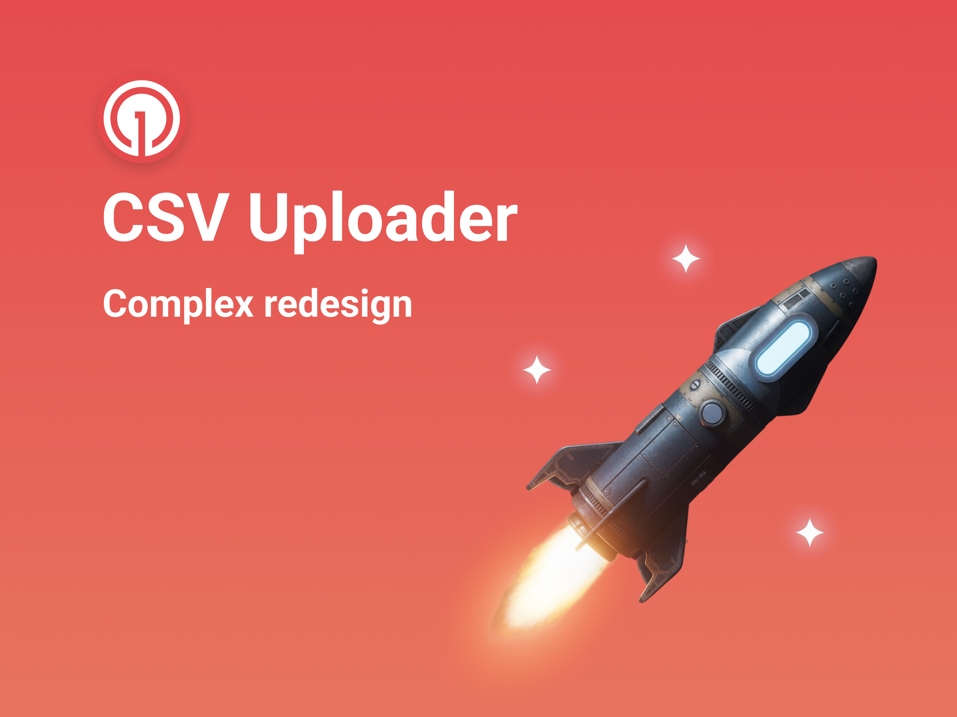 OneSignal Complex .CSV List Uploader Redesign complex console csv data design dog files intuitive onesignal optimized redesign rocket shipped simple solved tables uploader ux web website