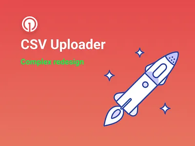 OneSignal Complex .CSV List Uploader Redesign complex console csv data design dog files intuitive onesignal optimized redesign rocket shipped simple solved tables uploader ux web website