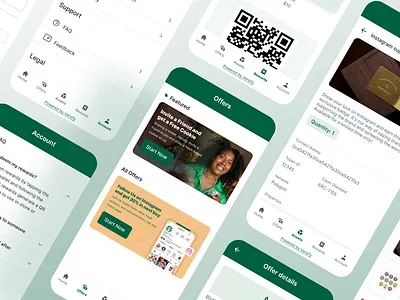 White Label - Mobile App clean ux crypto app gamification interaction design loyalty platform mobile app mobile design motion graphics rewards rewards app rewards platform startup ui ui design uidesign uiux ux uxdesign web3 app white label