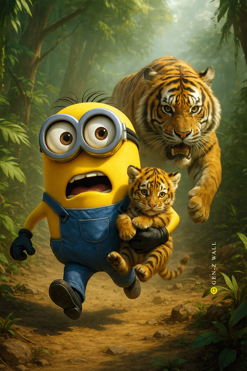 Minion - The Thief animation branding graphic design minion ui