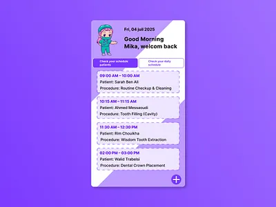 Day 071 : Scheduling dailyui