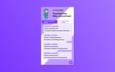 Day 071 : Scheduling dailyui