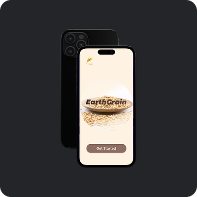 EarthGrain — Farm-Fresh Grains, Delivered to Your Door app delivery e commerce farming figma fresh