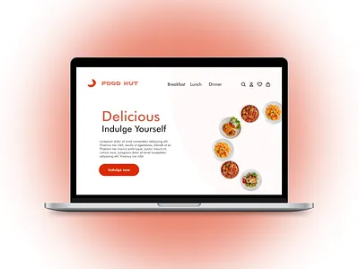 A Food Ordering Website Homepage branding delicious design figma food homepage landing page order ui web design