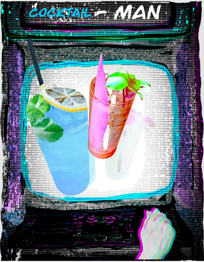 Vending machine digital art freestyle illustration