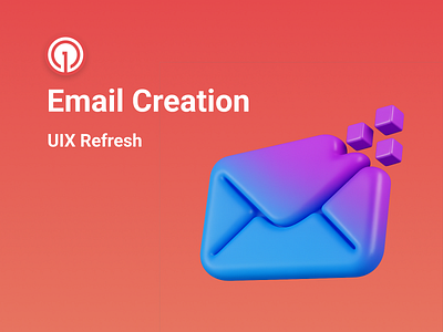 OneSignal Email Creation UIX Refresh console create design system email envelope letter mail marketing notification onesignal optimized red redesign refresh simple simplified ui update ux wizzywig