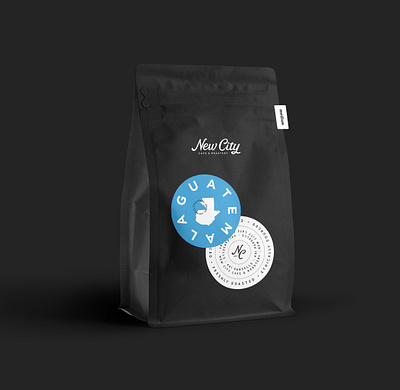Coffee Bag Design branding cafe cafe branding coffee coffee bag coffee packaging coffee shop coffee shop logo cold brew hospitality packaging packaging design