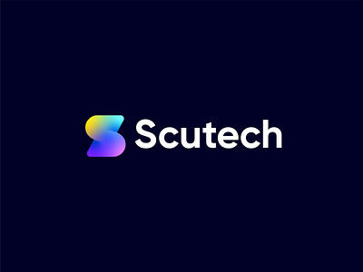 Scutech - Logo Design & Visual Identity ai ai logo brand brand logo brand mark branding crypto growth logo logo s brand mark s branding s logo s monogram sales logo tech