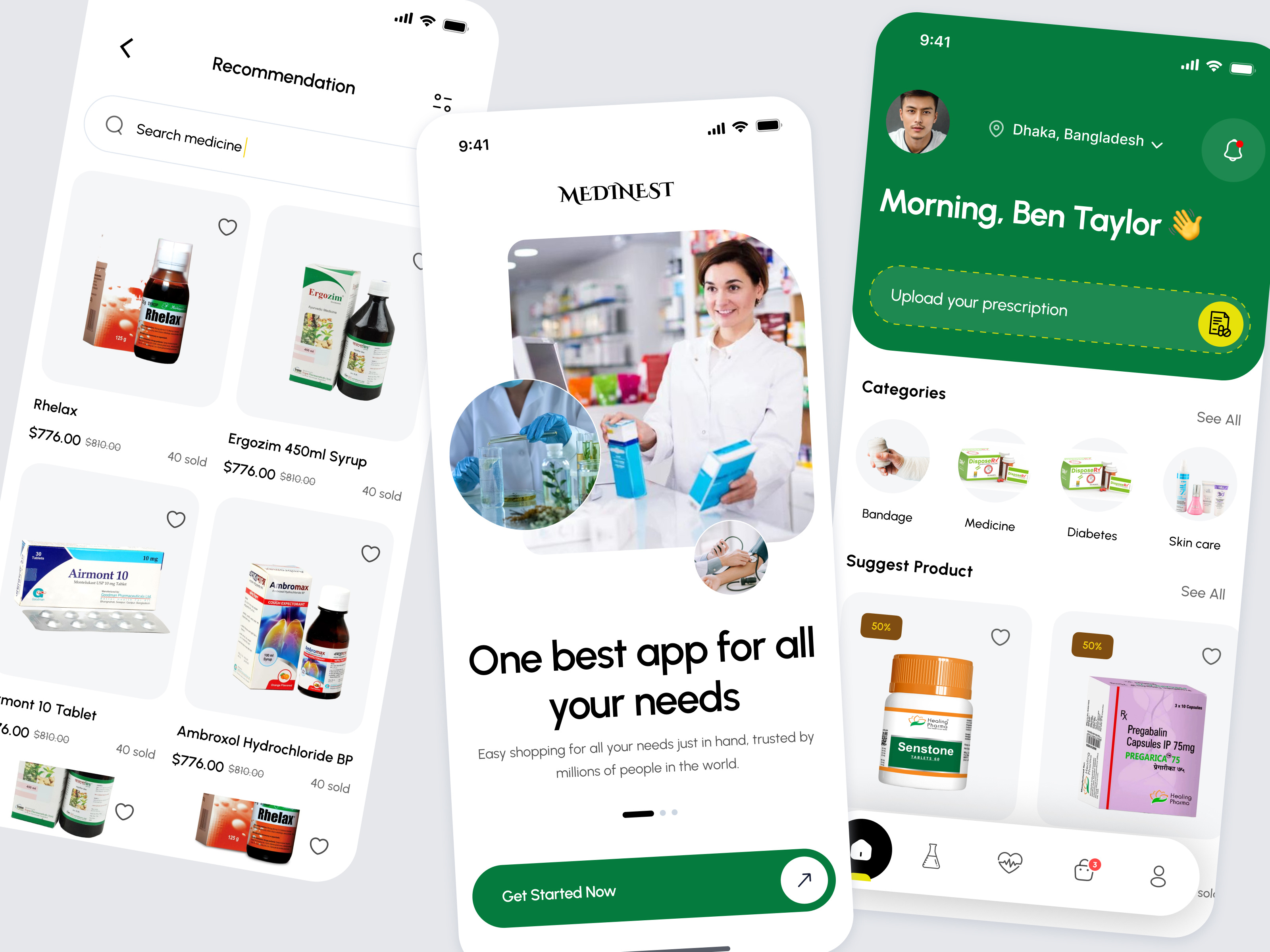 Pharmacy App Design app app design doctor doctor app health healthcare medical medicine medicine app mental mental health mobile app mobile app design mobile design pharma app pharmacy app design wellness
