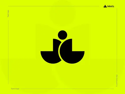 Social logo - M logo - Tech - ecommerce logo 3d 3d logo abstract logo animation apps logo brand identity branding business logo elegant design flat logo graphic design initial logo logo logo design logo trends minimalist logo motion graphics social logo tech logo ui