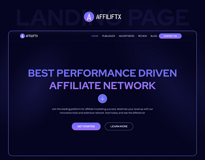 AffiLiftx - Affiliate Marketing Website Template affiliate business affiliate marketing affiliftx d2c dark design designtocodes elementor figma framer next.js optimized nextjs nextjs template one page tailwind ui website template