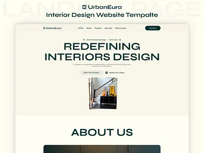 UrbanEura – NextJs Interior Design Website Template agency business business agency creative agency design design template design website design website template designtocodes interior design interior design template interior design website nextjs nextjs interior design nextjs template one page template ui urbaneura