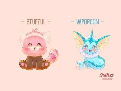 Fanart Art Kawaii by sailizv adorable adorable lovely artwork concept creative cute art design digitalart illustration