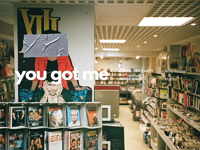 CoLAB | you got me 1 branding design music typography