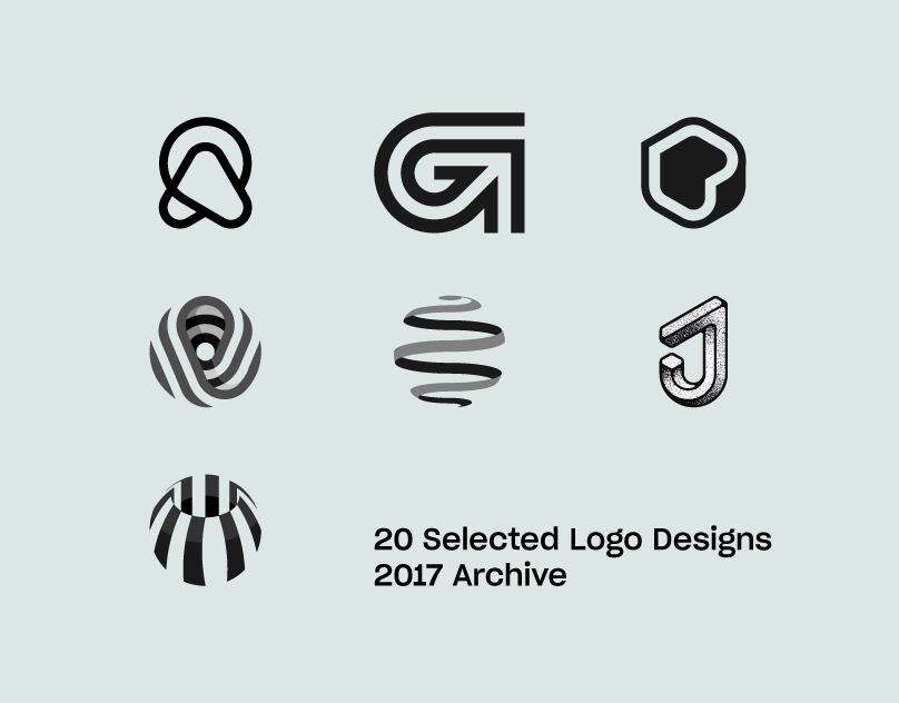 20 Selected Logo Designs: Marks & Symbols (2017 Archive) abstract logo branding for sale unused buy geometric graphic design lettering logo logo design logo inspiration logotype minimalist logo modern logo monogram negative space simple logo typography ui ux