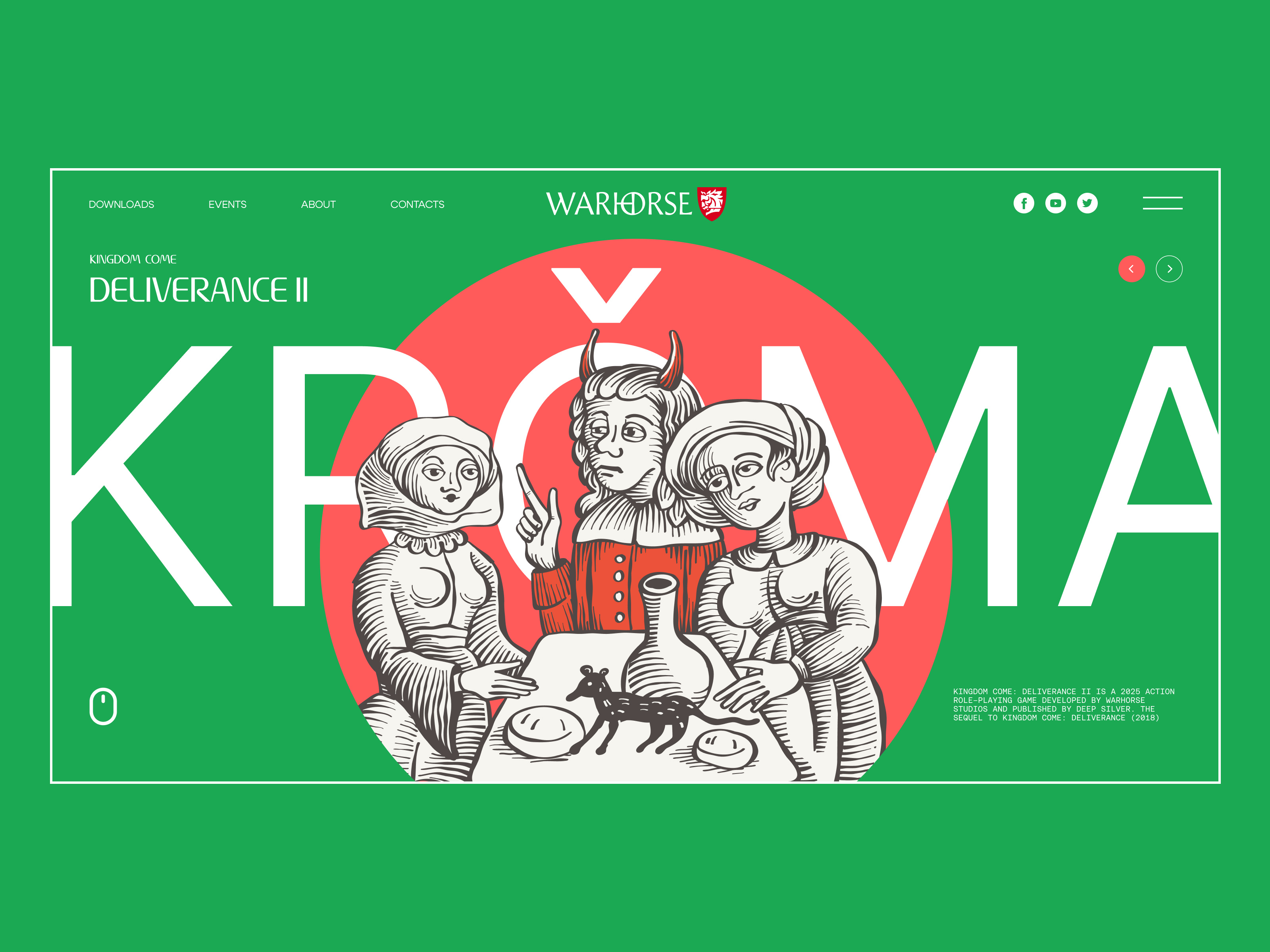 Kingdome come Deliverance II design graphic design illustration kingdomecome minimalism ui